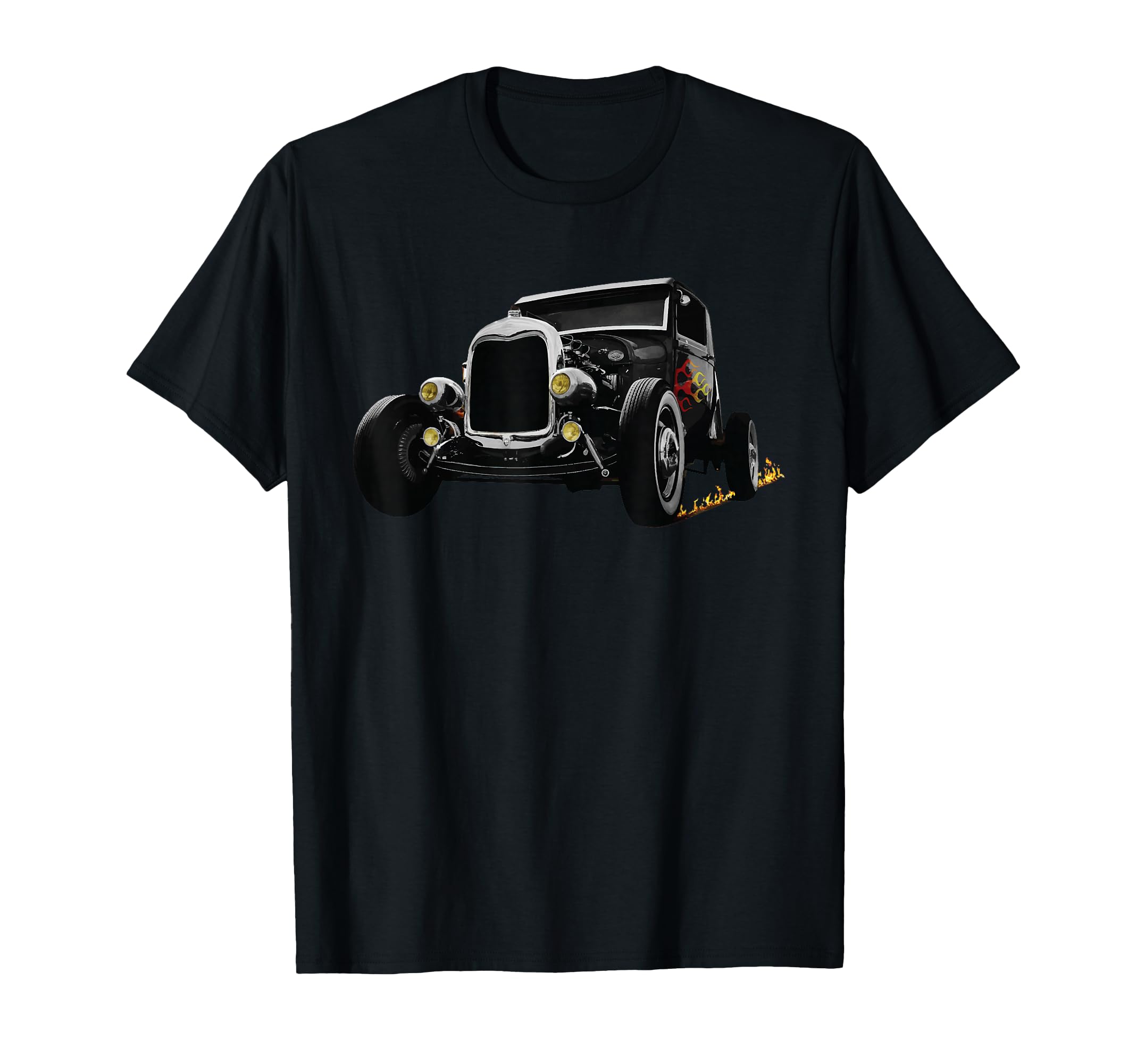 Hot Rod Car Race Hotrod Rat Rod Dad T-Shirt - Minimalist Print for Adults - T-Shirt, Sweatshirt, Hoodie