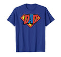 Dad Super Hero Superhero Fathers Day T-Shirt - Graphic Print for Adults - T-Shirt, Sweatshirt, Hoodie