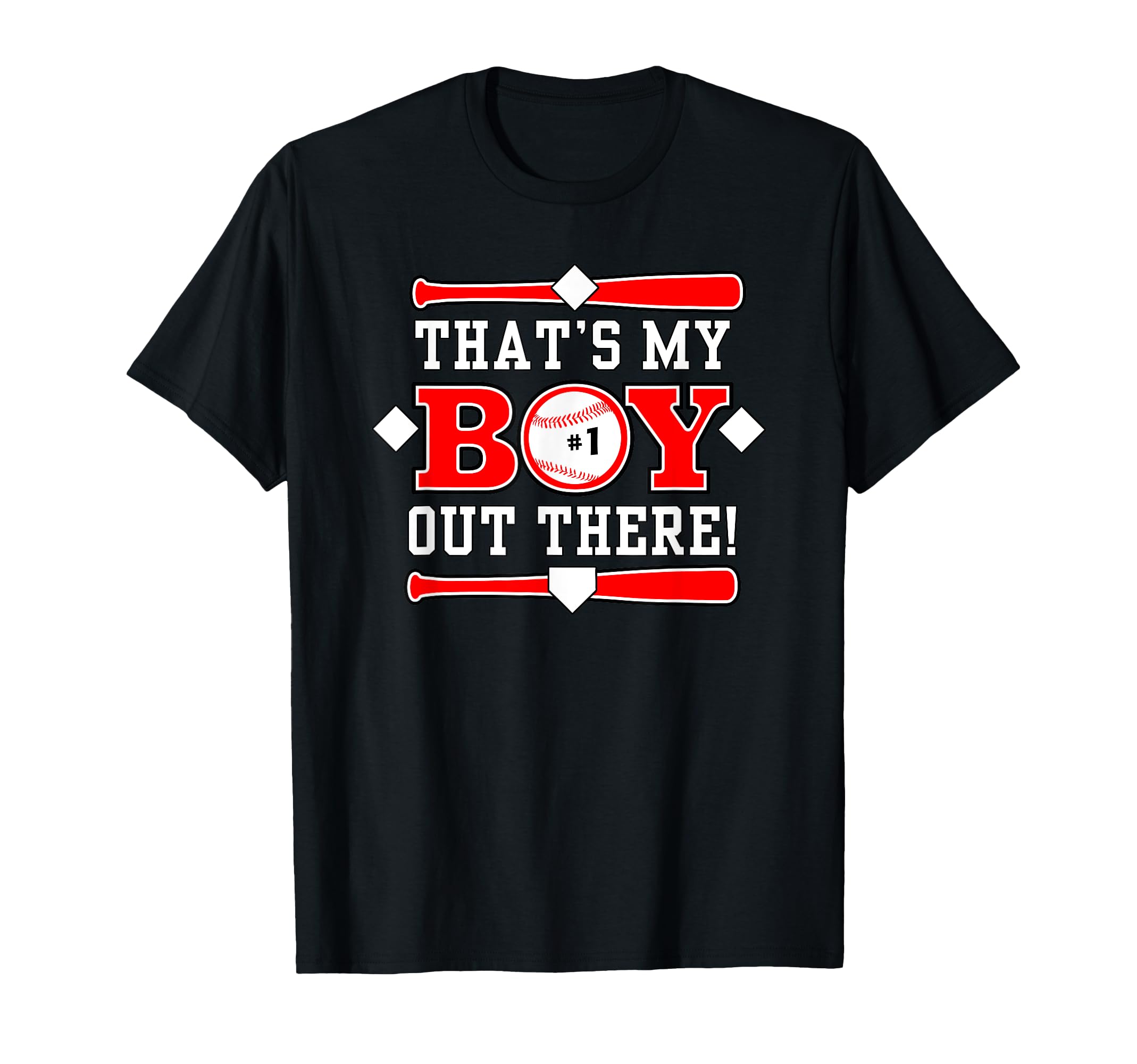 1 Thats My Out There Baseball Mom T-Shirt - Custom Art Print for Adults - T-Shirt, Sweatshirt, Hoodie