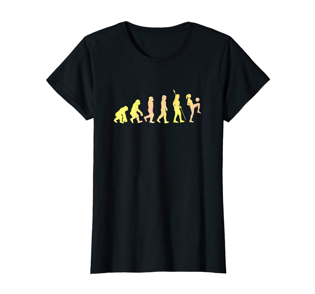 Womens Evolution Soccer Gift Coach T-Shirt - Novelty Apparel Men Women - T-Shirt, Sweatshirt, Hoodie
