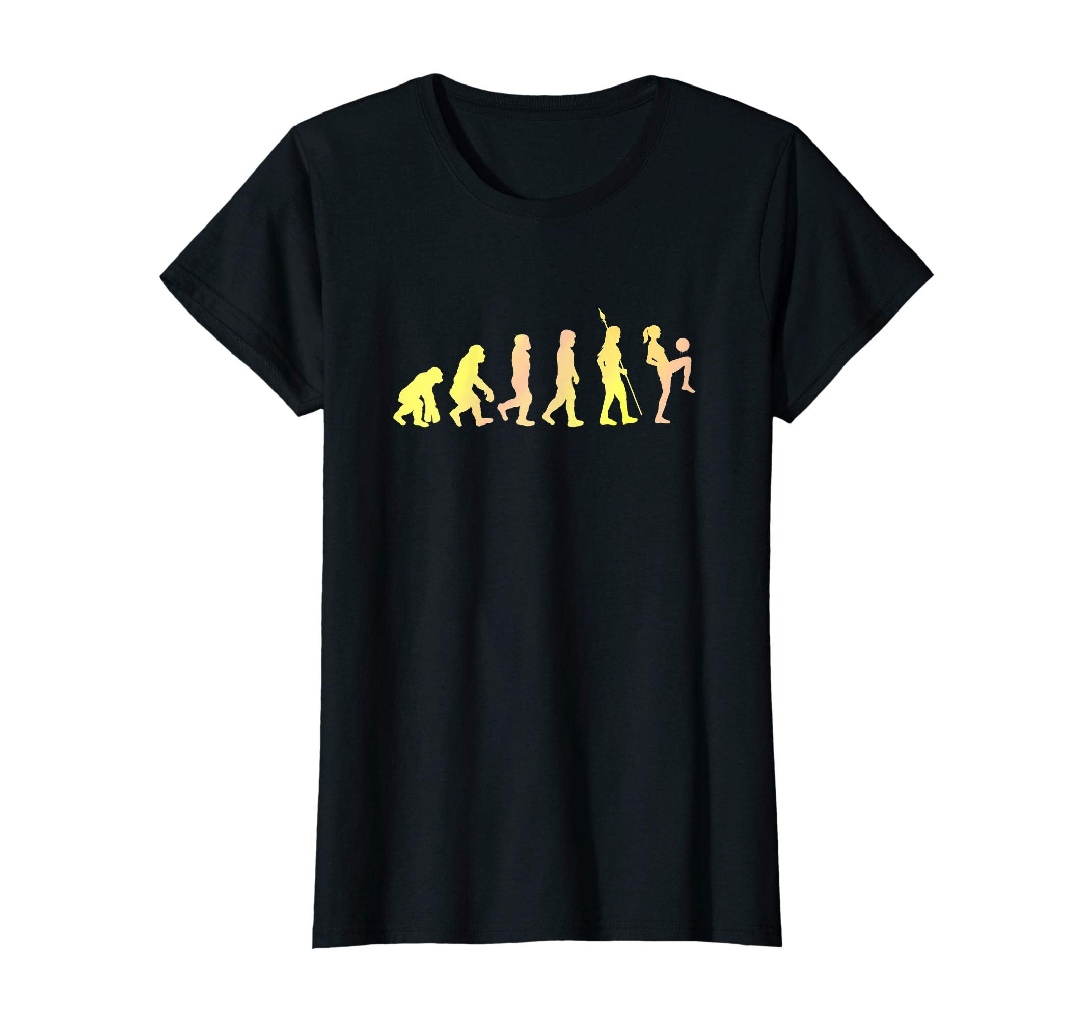 Womens Evolution Soccer Gift Coach T-Shirt - Novelty Apparel Men Women - T-Shirt, Sweatshirt, Hoodie