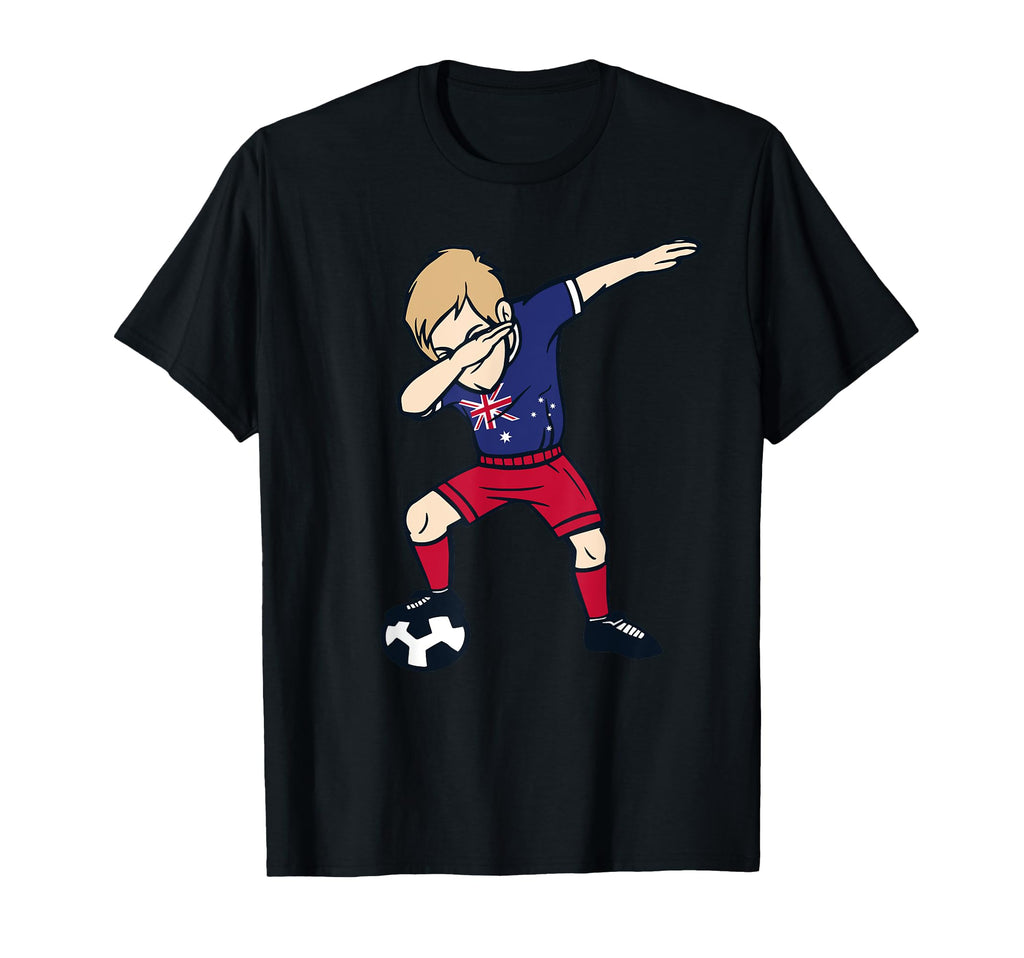 Dabbing Soccer Australia Jersey T-Shirt - Streetwear Style Men Women - T-Shirt, Sweatshirt, Hoodie