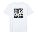 Mens My Favorite Soccer Player Calls T-Shirt - Custom Art Print Men Women - T-Shirt, Sweatshirt, Hoodie