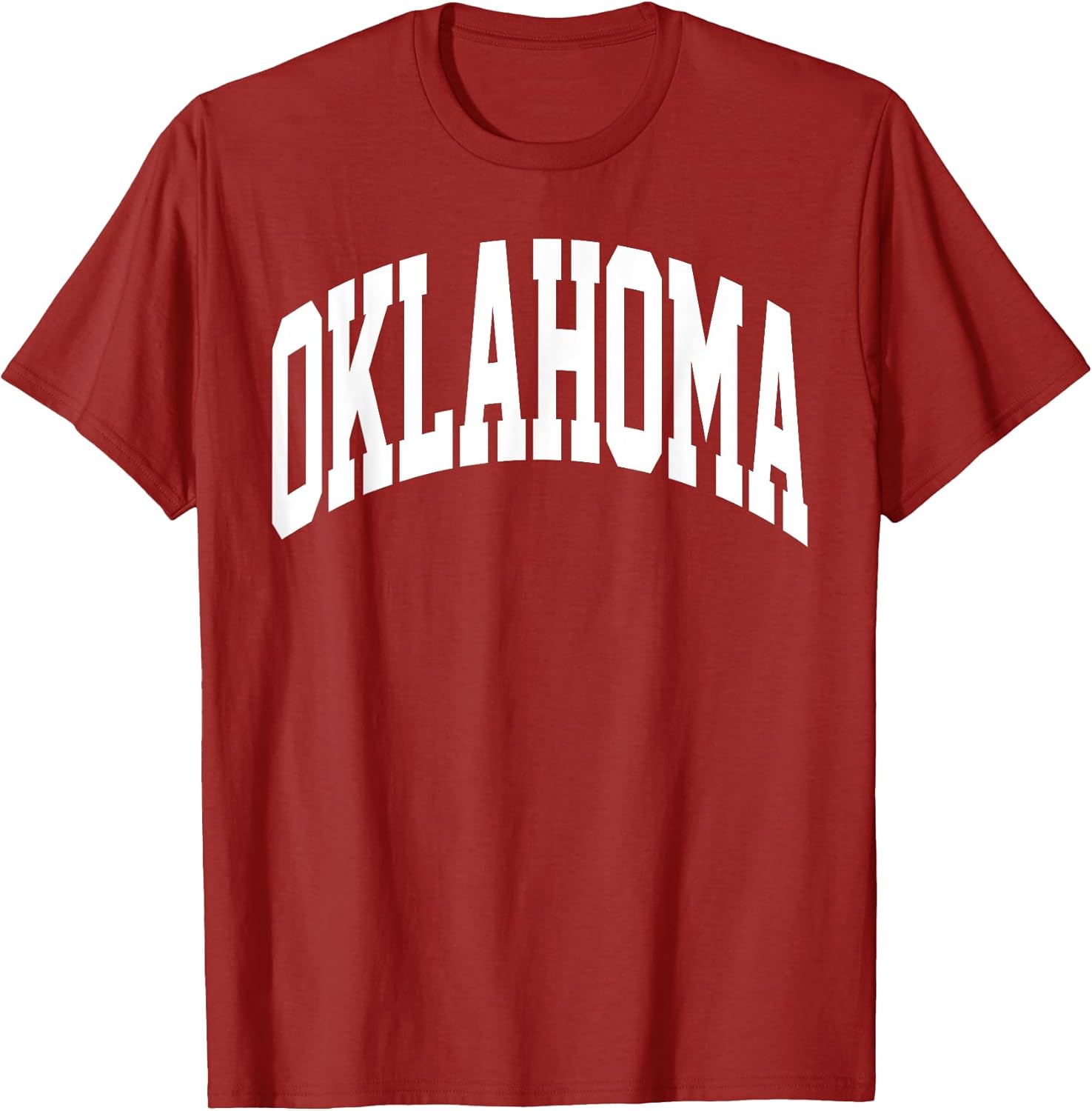 Retro Oklahoma Throwback Souvenir Red Classic - Adult & Kids T-Shirts, Sweatshirts & Hoodies apparel design preview 1