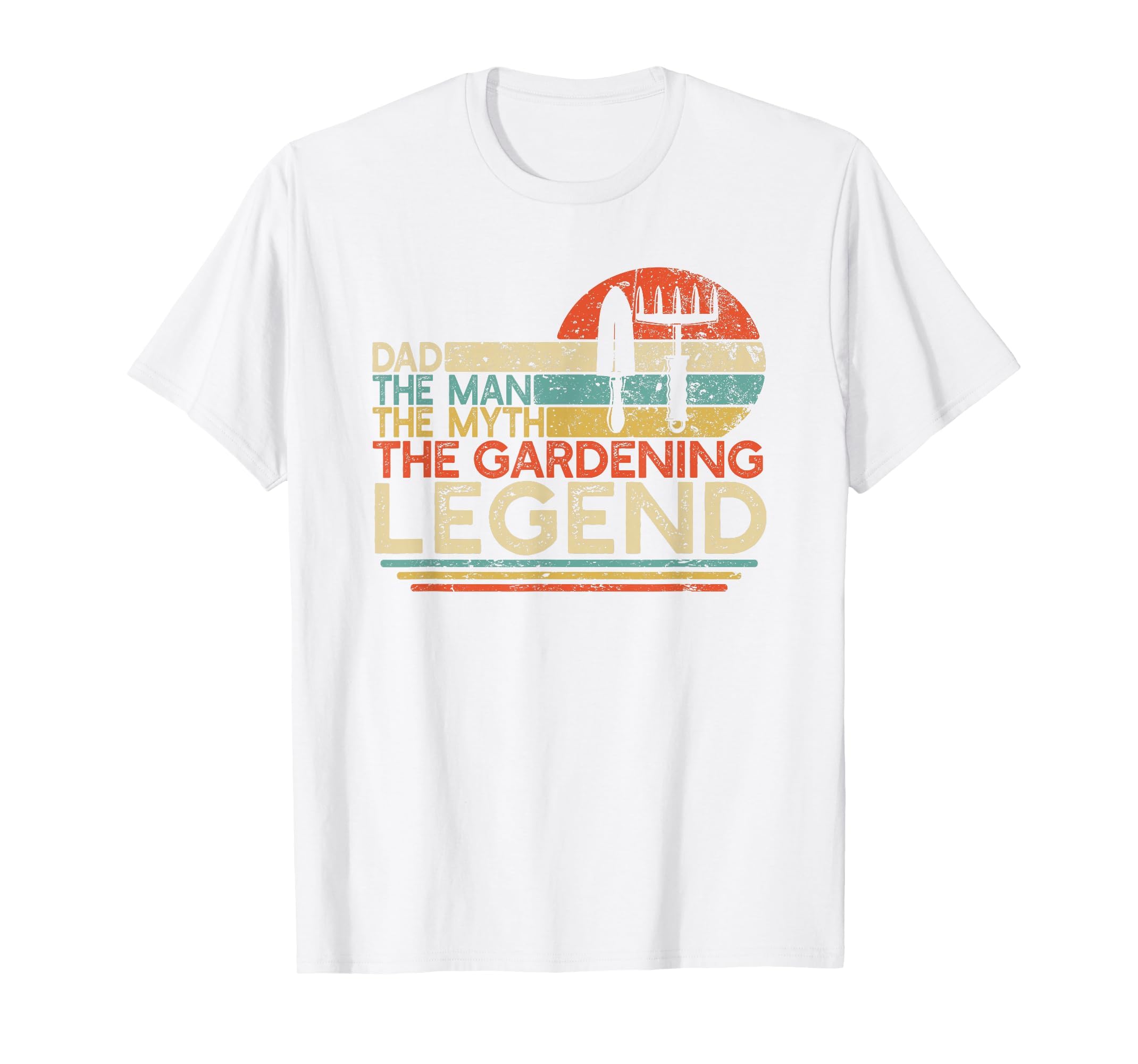 Gardener Dad Myth Gardening Legend T-Shirt - Minimalist Print for Adults - T-Shirt, Sweatshirt, Hoodie