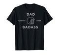 Dad Husband Biker Funny Motorcycle T-Shirt - Minimalist Print Unisex - T-Shirt, Sweatshirt, Hoodie