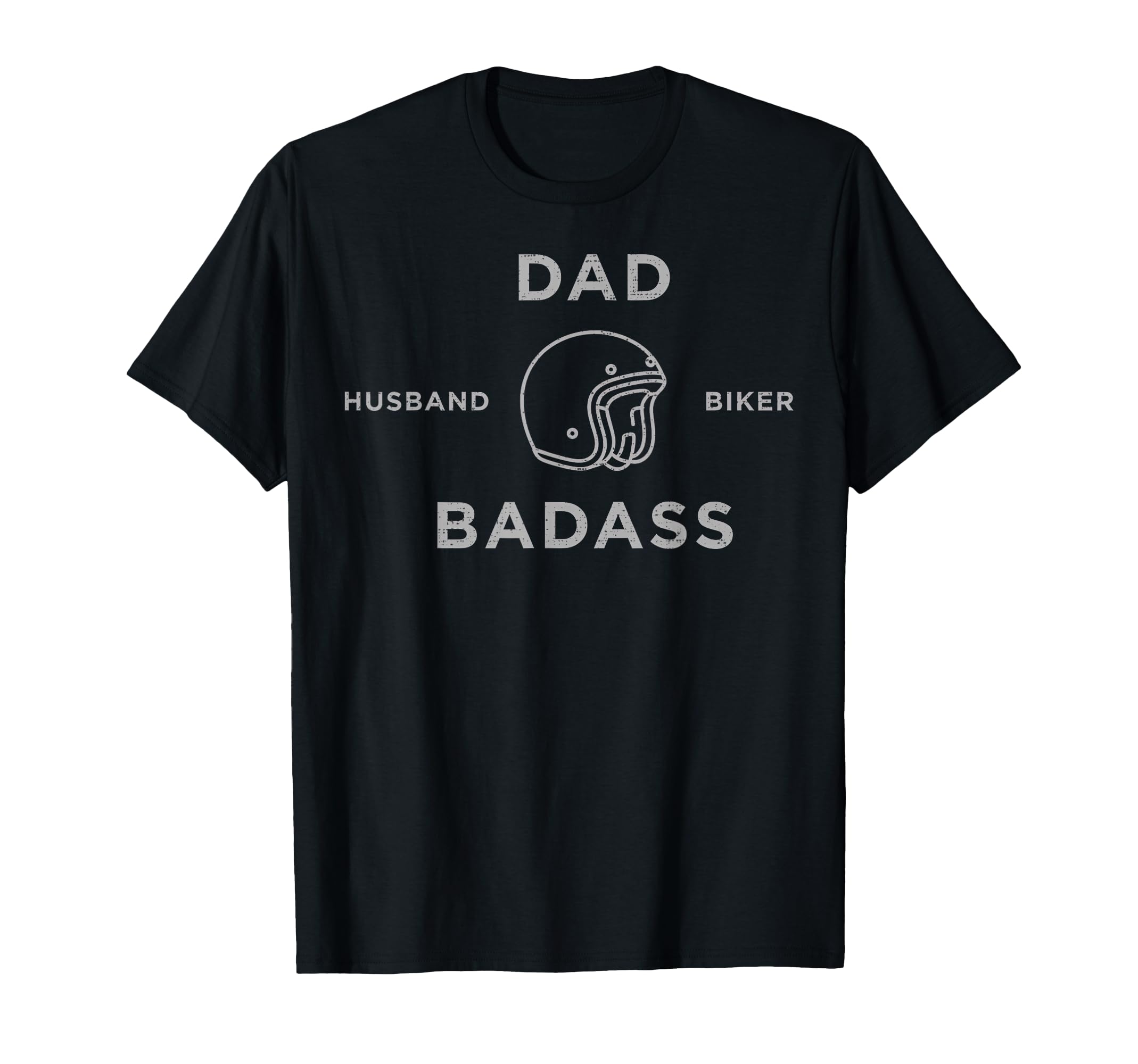 Dad Husband Biker Funny Motorcycle T-Shirt - Minimalist Print Unisex - T-Shirt, Sweatshirt, Hoodie