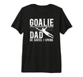 Mens Funny Soccer Goalie Dad T-Shirt - Casual Everyday Wear for Adults - T-Shirt, Sweatshirt, Hoodie