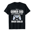 Gamer Dad Like Normal Dad Video Game T-Shirt - Minimalist Print for Adults - T-Shirt, Sweatshirt, Hoodie