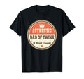 Dad Twins Funny Announcement Gift T-Shirt - Minimalist Print for Adults - T-Shirt, Sweatshirt, Hoodie