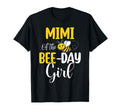 Womens Mimi Bee Day Birthday Party Matching T-Shirt - Unique Graphic Unisex - T-Shirt, Sweatshirt, Hoodie
