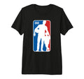 Mens Dad Sports Logo Basketball Dad T-Shirt - Fun Novelty Design Men Women - T-Shirt, Sweatshirt, Hoodie
