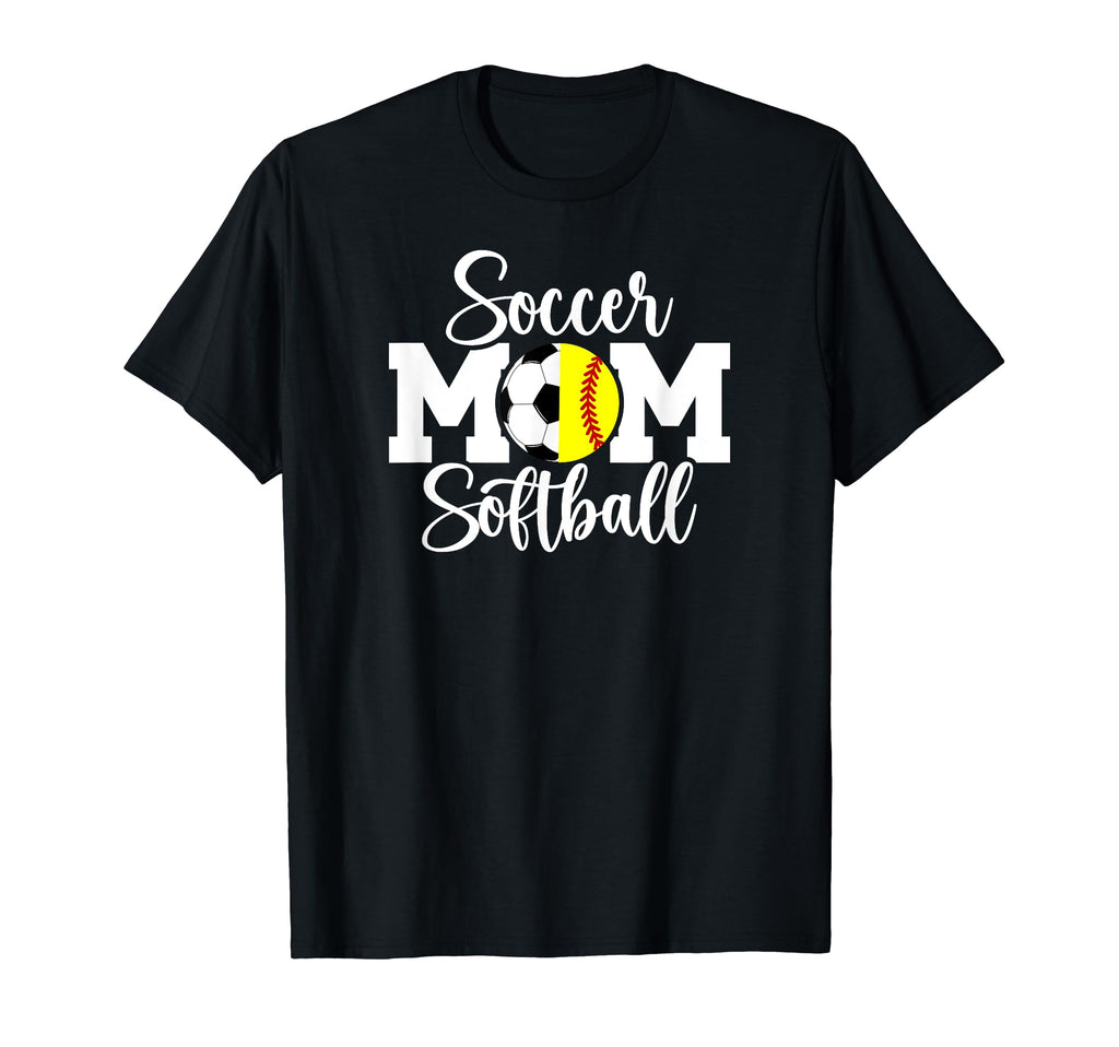 Soccer Softball Mom Ballers Softball T-Shirt - Custom Art Print Unisex - T-Shirt, Sweatshirt, Hoodie