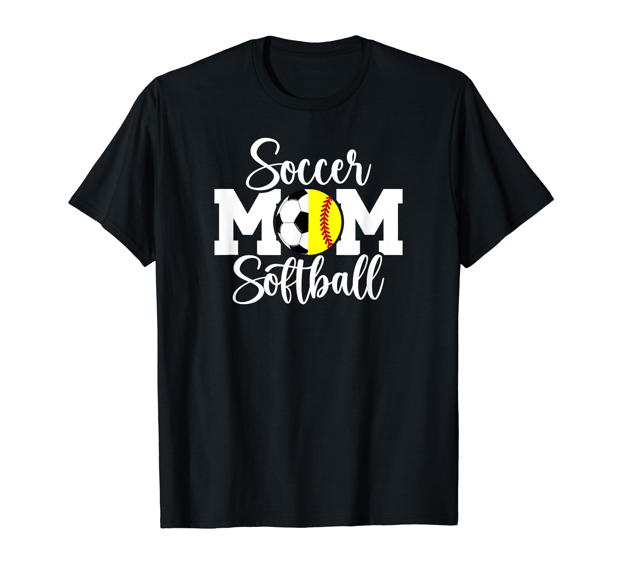 Soccer Softball Mom Ballers Softball T-Shirt - Custom Art Print Unisex - T-Shirt, Sweatshirt, Hoodie