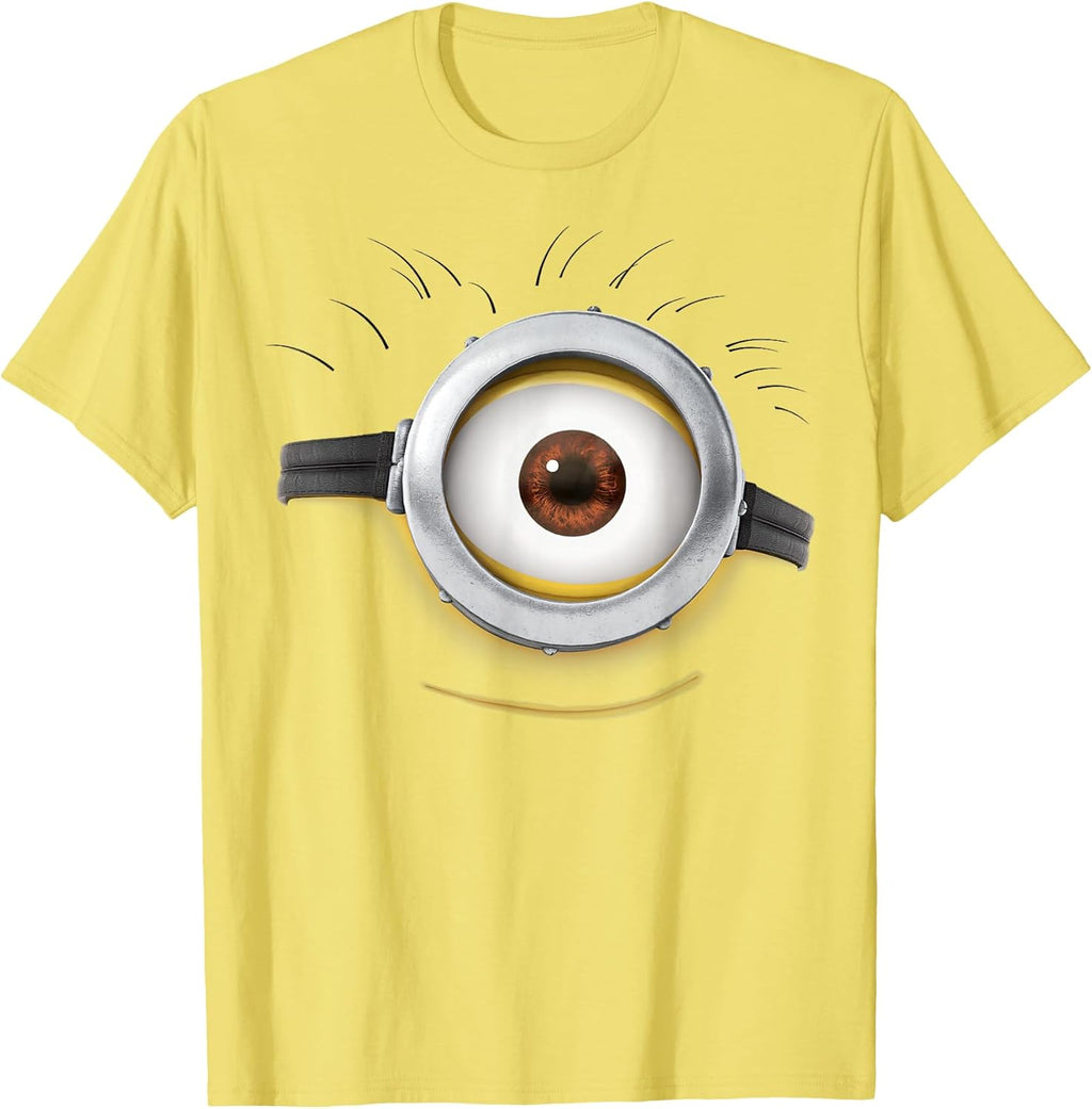 Minions Carl Side Smile Graphic - Adult & Kids T-Shirts, Sweatshirts & Hoodies apparel design preview 1