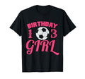 Awesome 13Th Birthday Soccer Ball T-Shirt - Custom Art Print Men Women - T-Shirt, Sweatshirt, Hoodie