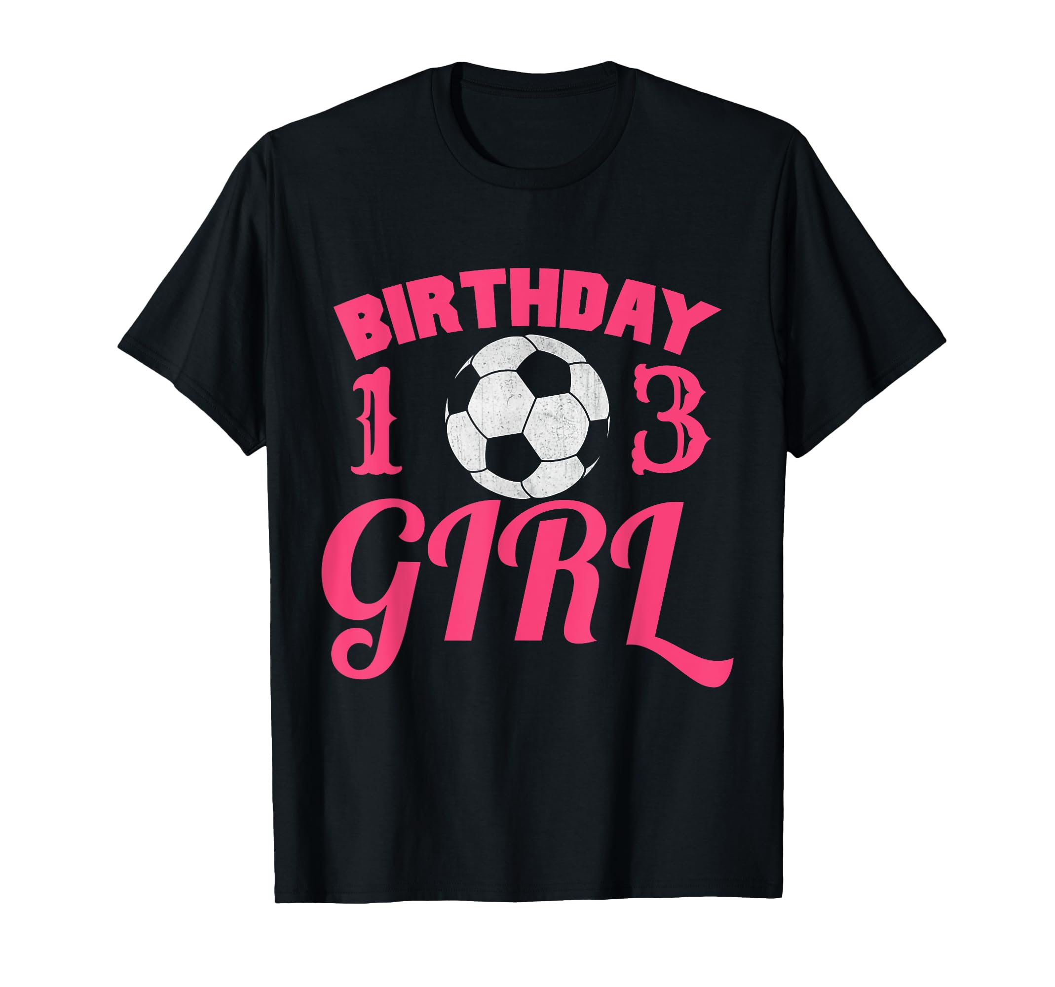 Awesome 13Th Birthday Soccer Ball T-Shirt - Custom Art Print Men Women - T-Shirt, Sweatshirt, Hoodie
