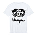 Soccer Yiayia Matching Family Soccer T-Shirt - Minimalist Print for Adults - T-Shirt, Sweatshirt, Hoodie