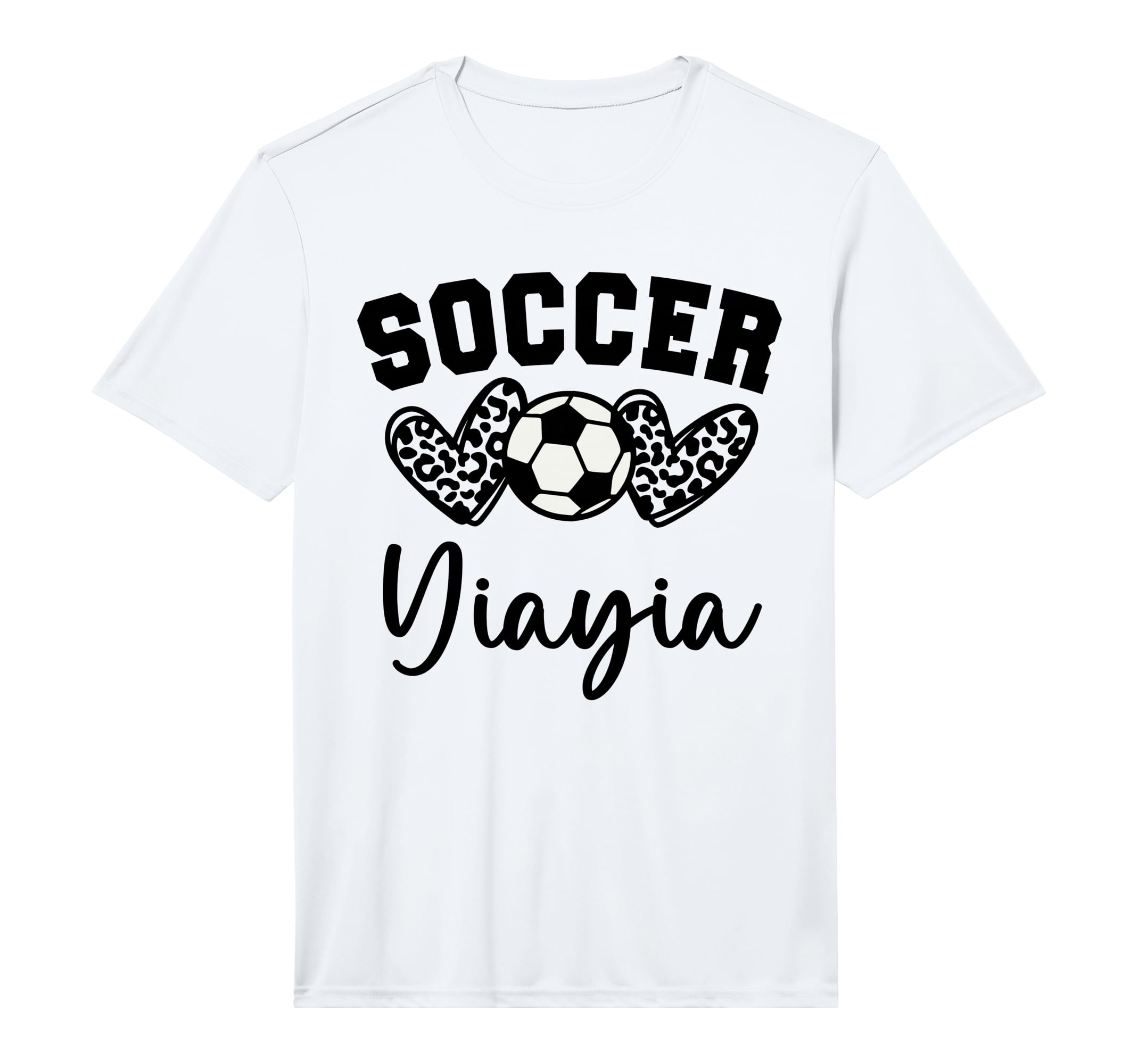 Soccer Yiayia Matching Family Soccer T-Shirt - Minimalist Print for Adults - T-Shirt, Sweatshirt, Hoodie