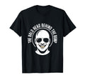 Bald Head Behind Bump Funny Bald Dad T-Shirt - Novelty Apparel for Adults - T-Shirt, Sweatshirt, Hoodie