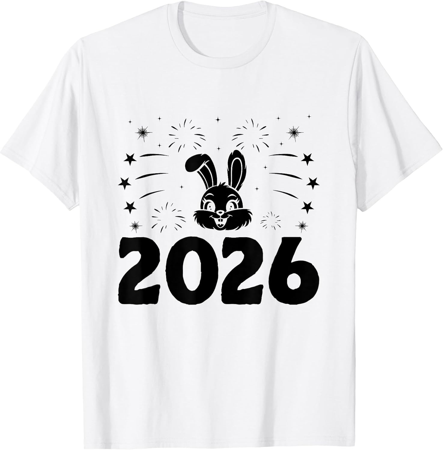 Happy New Year 2026 Easter Day Egg Chocolate Hunting - Adult & Kids T-Shirts, Sweatshirts & Hoodies apparel design preview 1