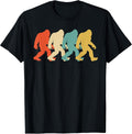 Bigfoot Silhouette Retro Pop Art Sasquatch Graphic - Adult & Kids T-Shirts, Sweatshirts & Hoodies apparel design preview 1
