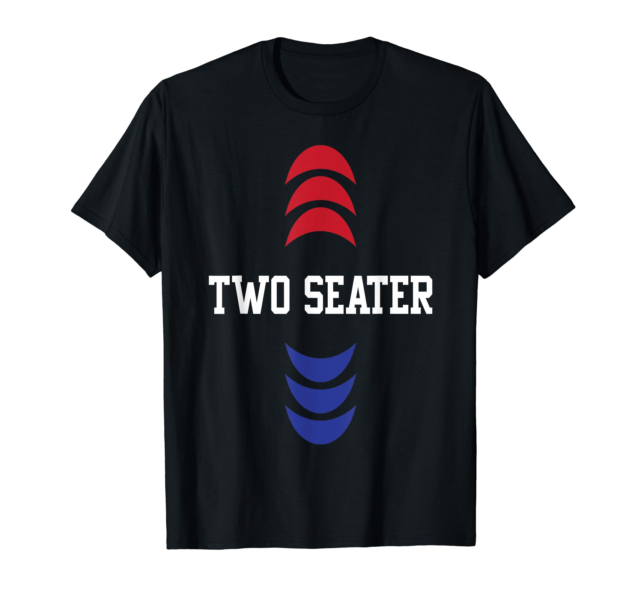 Two Seater 4Th July American Flag Dad T-Shirt - Graphic Print for Adults - T-Shirt, Sweatshirt, Hoodie