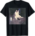 Smoking Black Cat Funny Co. - Adult & Kids T-Shirts, Sweatshirts & Hoodies apparel design preview 1