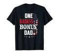 One Bad Ass Bonus Dad Love Step Dad T-Shirt - Novelty Apparel for Adults - T-Shirt, Sweatshirt, Hoodie