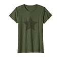 Star Distressed Grunge Green T-Shirt - Aesthetic Graphic Unisex - T-Shirt, Sweatshirt, Hoodie