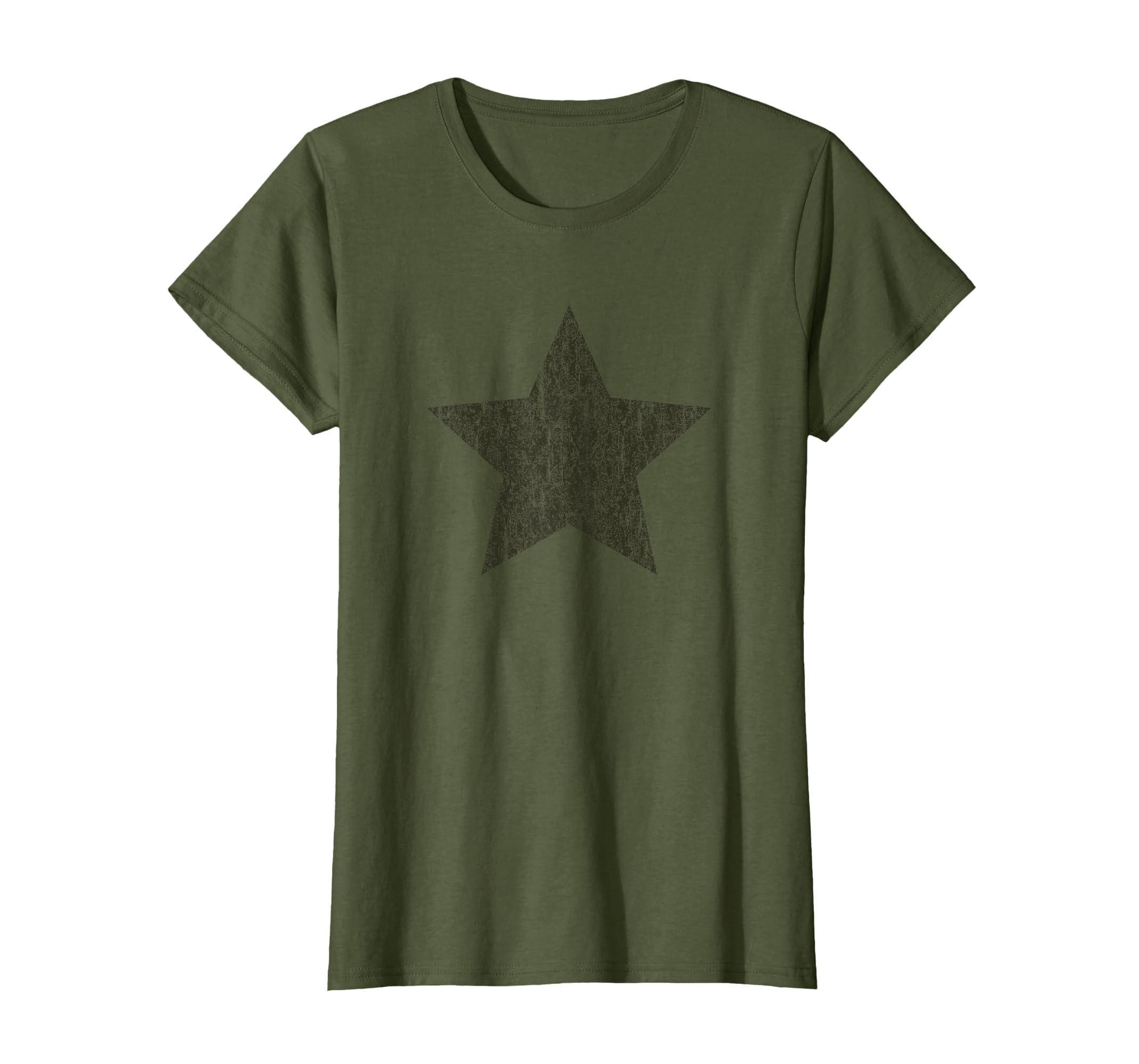 Star Distressed Grunge Green T-Shirt - Aesthetic Graphic Unisex - T-Shirt, Sweatshirt, Hoodie