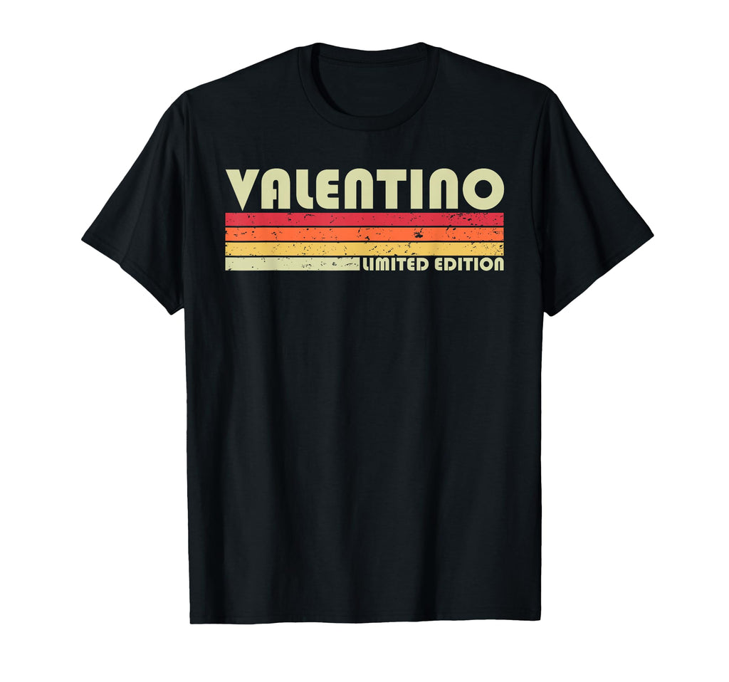 Valentino Name Personalized Funny T-Shirt - Custom Art Print Unisex - T-Shirt, Sweatshirt, Hoodie