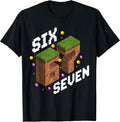67 Meme Kids Gamer Isometric Pixel Art Six Seven - Adult & Kids T-Shirts, Sweatshirts & Hoodies apparel design preview 1