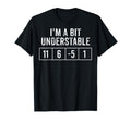 Im Bit Understable Disc Golf Lover Dad T-Shirt - Unique Graphic Unisex - T-Shirt, Sweatshirt, Hoodie