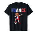 Dabbing Soccer France Soccer Fans Jersey T-Shirt - Trendy Graphic Unisex - T-Shirt, Sweatshirt, Hoodie