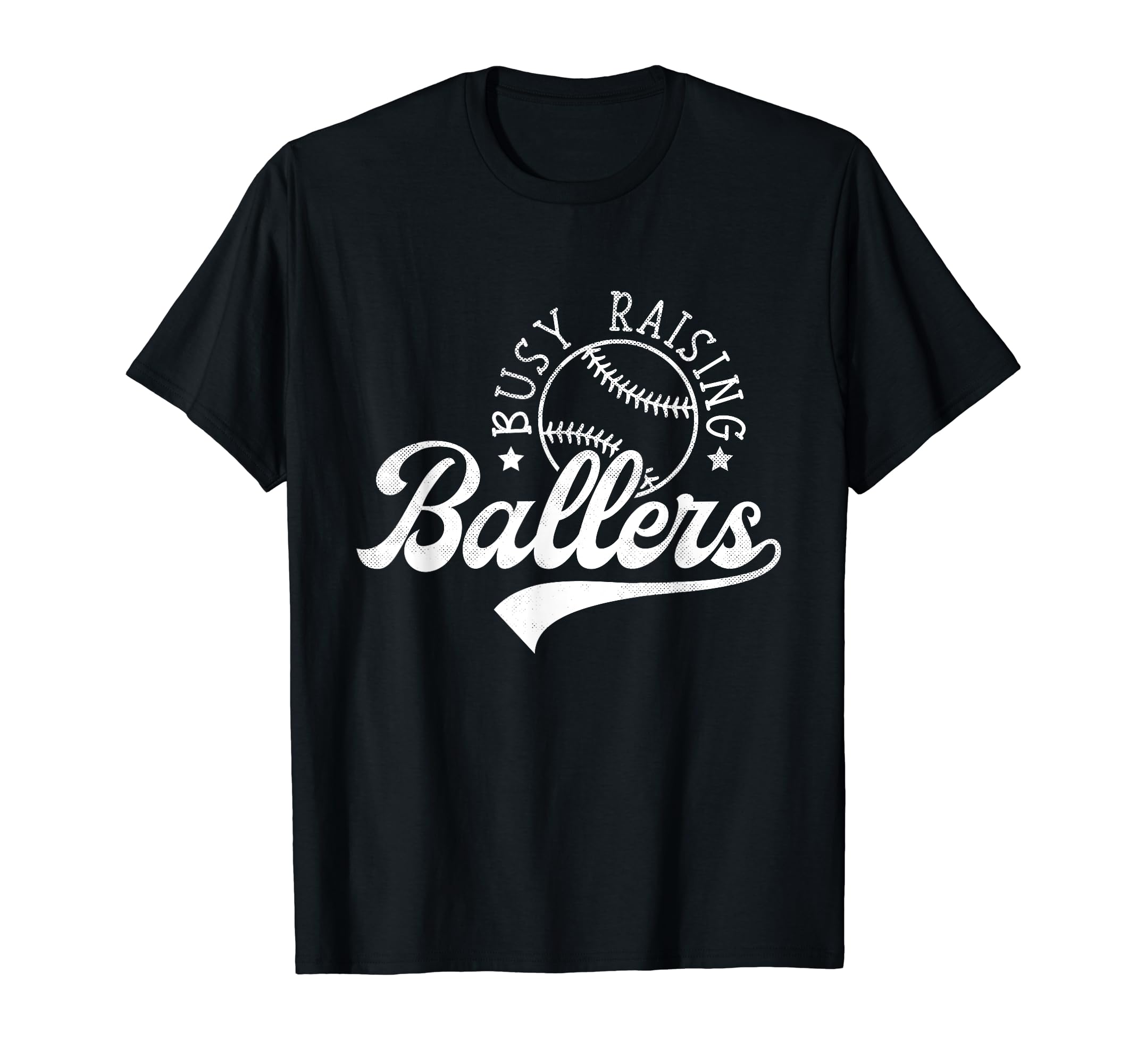 Busy Raising Ballers Funny Baseball T-Shirt - Aesthetic Graphic for Adults - T-Shirt, Sweatshirt, Hoodie