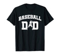 Mens Baseball Dad Fathers Day Baseball T-Shirt - Trendy Graphic for Adults - T-Shirt, Sweatshirt, Hoodie