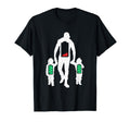 Funny Tired Twin Dad Low Battery Full T-Shirt - Aesthetic Graphic Unisex - T-Shirt, Sweatshirt, Hoodie