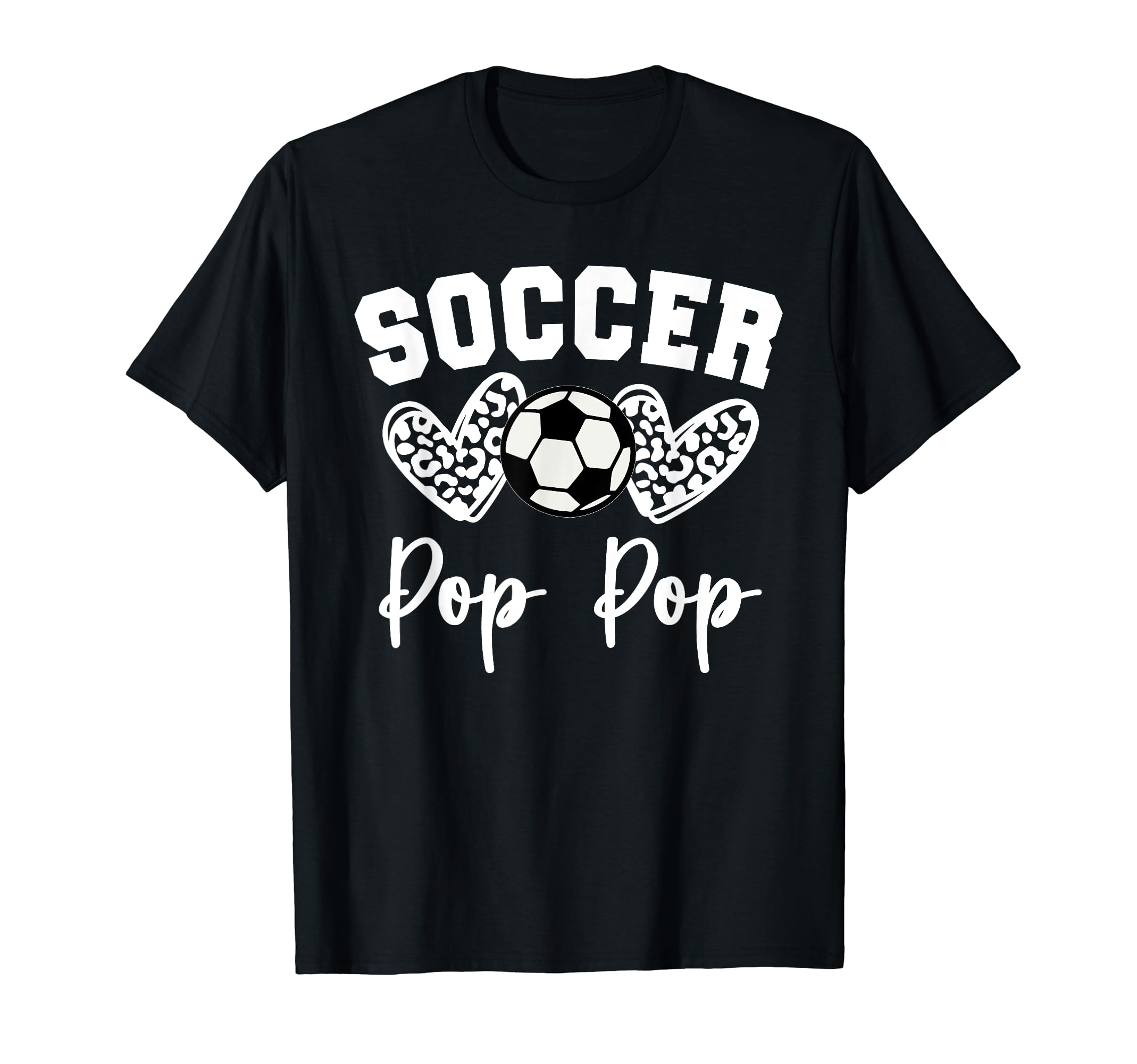 Soccer Pop Pop Matching Family Soccer T-Shirt - Custom Art Print for Adults - T-Shirt, Sweatshirt, Hoodie