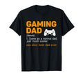 Gaming Dad Definition Best Dad Ever Gamer T-Shirt - Streetwear Style Unisex - T-Shirt, Sweatshirt, Hoodie