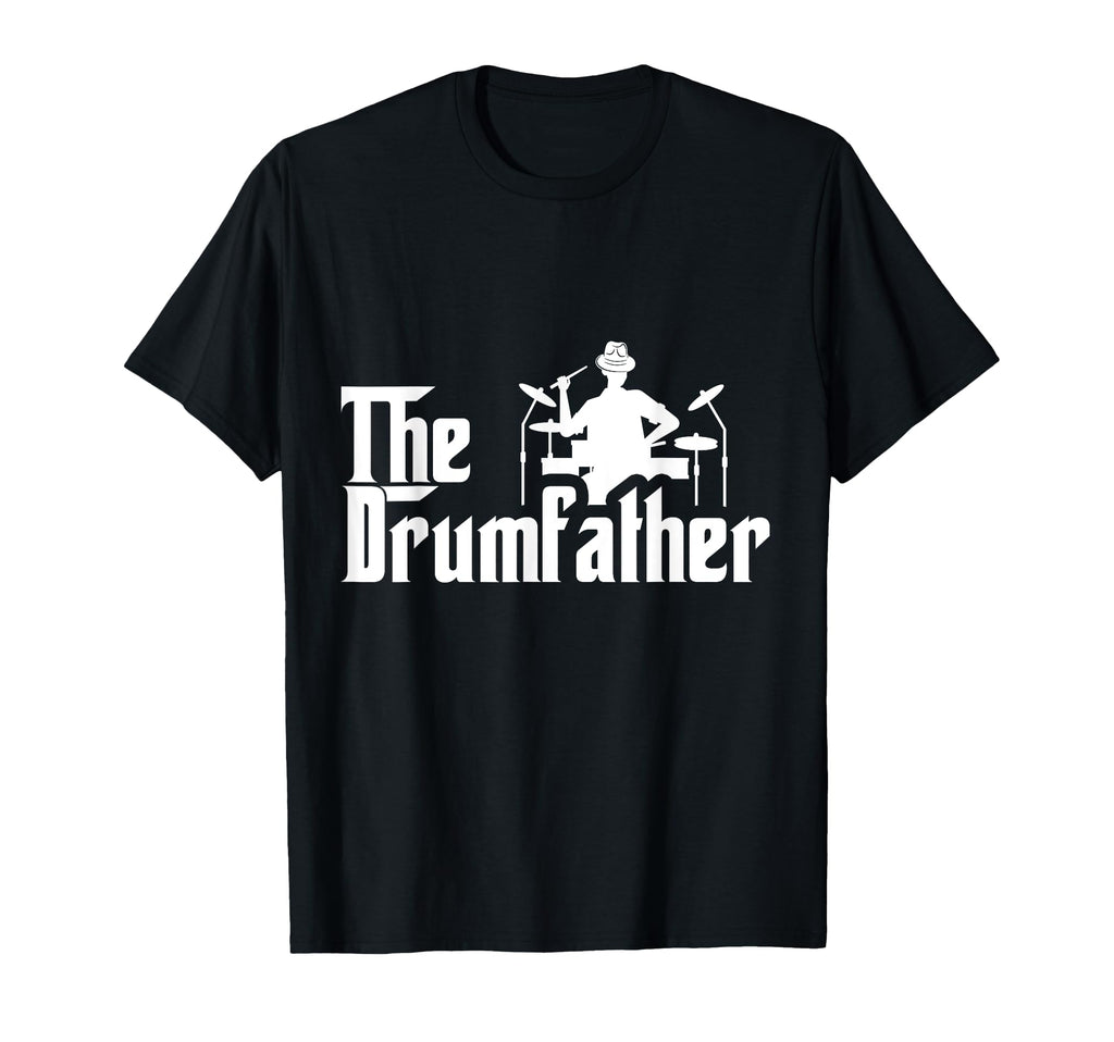 Husband Dad Drummer Funny Drumfather T-Shirt - Fun Novelty Design Unisex - T-Shirt, Sweatshirt, Hoodie