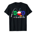 Dad Big One Fishing First Birthday T-Shirt - Graphic Print Men Women - T-Shirt, Sweatshirt, Hoodie