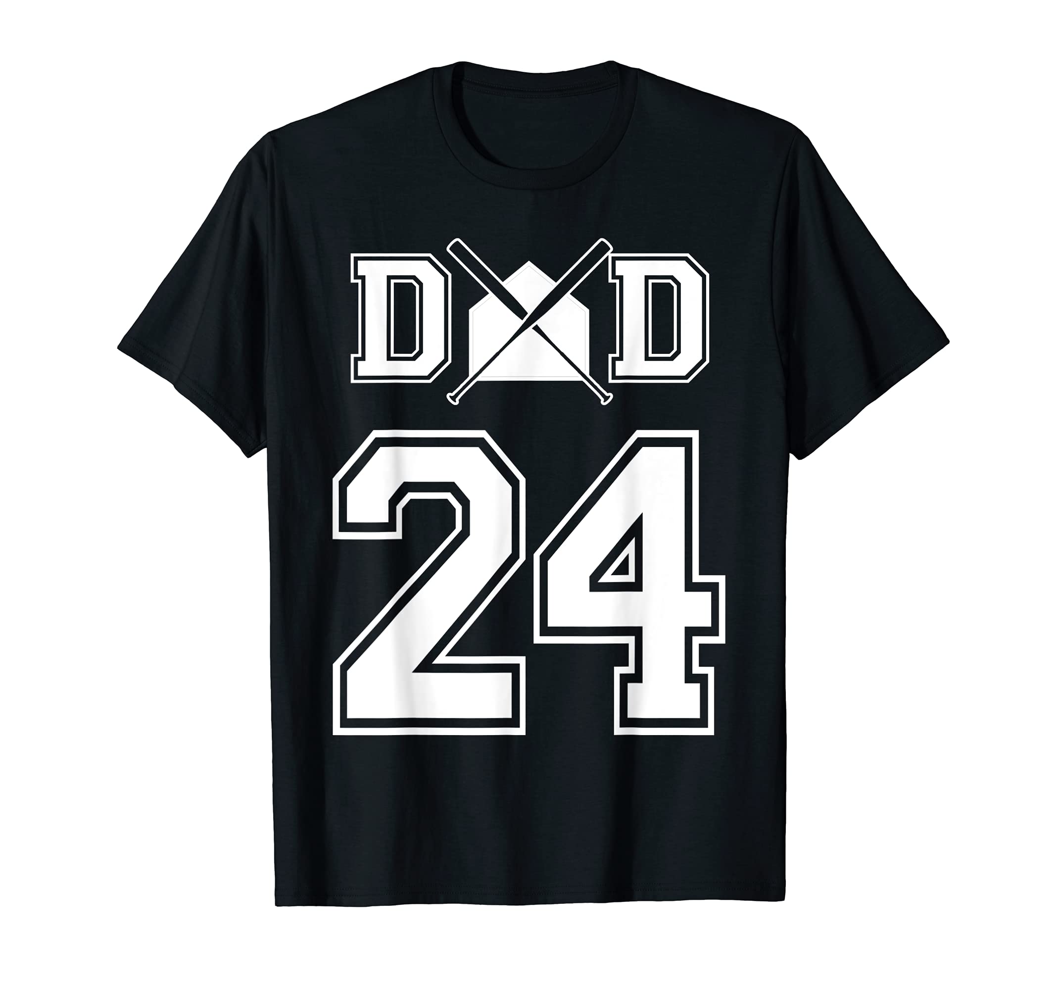 Number 24 Players Biggest Fan T-Shirt - Custom Art Print Men Women - T-Shirt, Sweatshirt, Hoodie