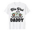 Two Fast Daddy Birthday Racing Car Party T-Shirt - Custom Art Print Unisex - T-Shirt, Sweatshirt, Hoodie
