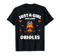 Just Who Loves Orioles Oriole Lovers T-Shirt - Custom Art Print Unisex - T-Shirt, Sweatshirt, Hoodie
