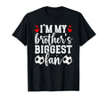 Brothers Biggest Fan Soccer Sister T-Shirt - Unique Graphic for Adults - T-Shirt, Sweatshirt, Hoodie