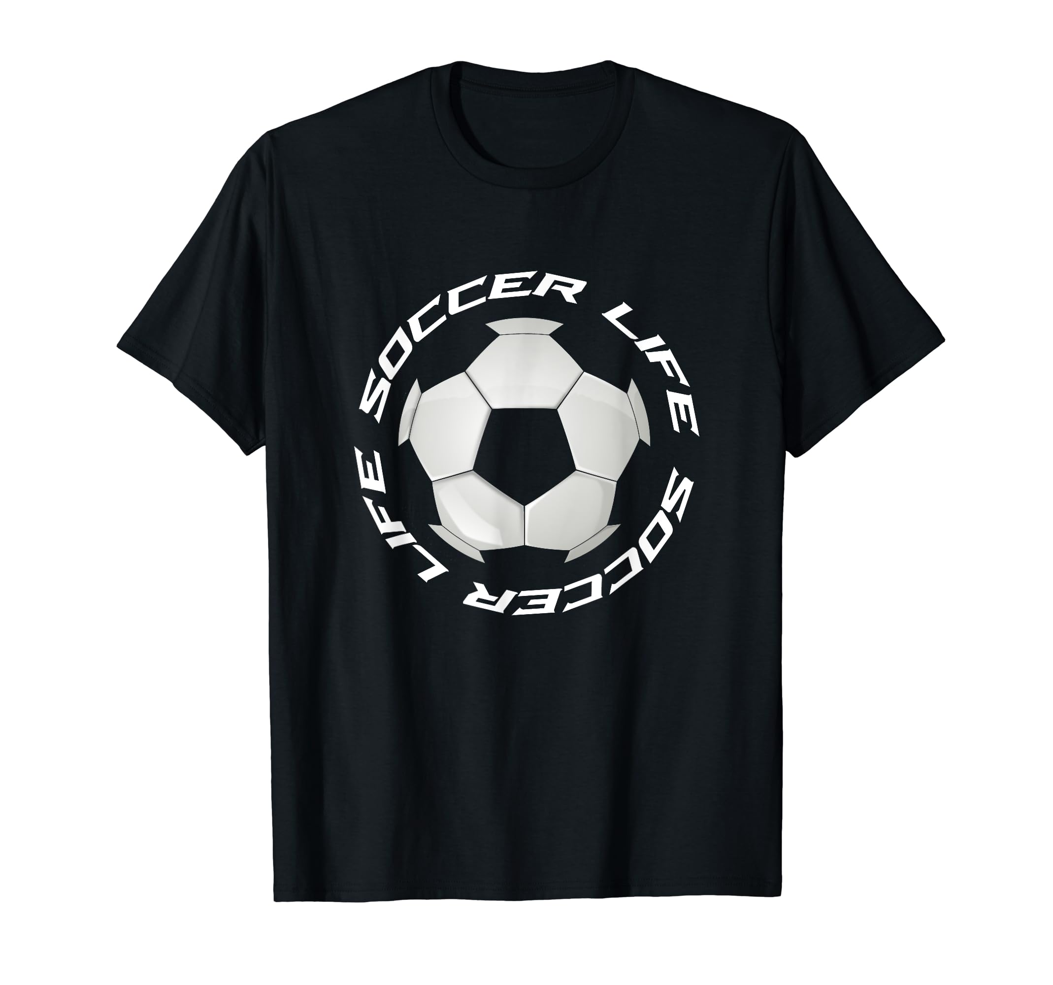Soccer Life Soccer Player Stylized Soccer T-Shirt - Novelty Apparel Unisex - T-Shirt, Sweatshirt, Hoodie