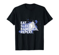 Baseball Gifts Eat Sleep Baseball T-Shirt - Aesthetic Graphic for Adults - T-Shirt, Sweatshirt, Hoodie