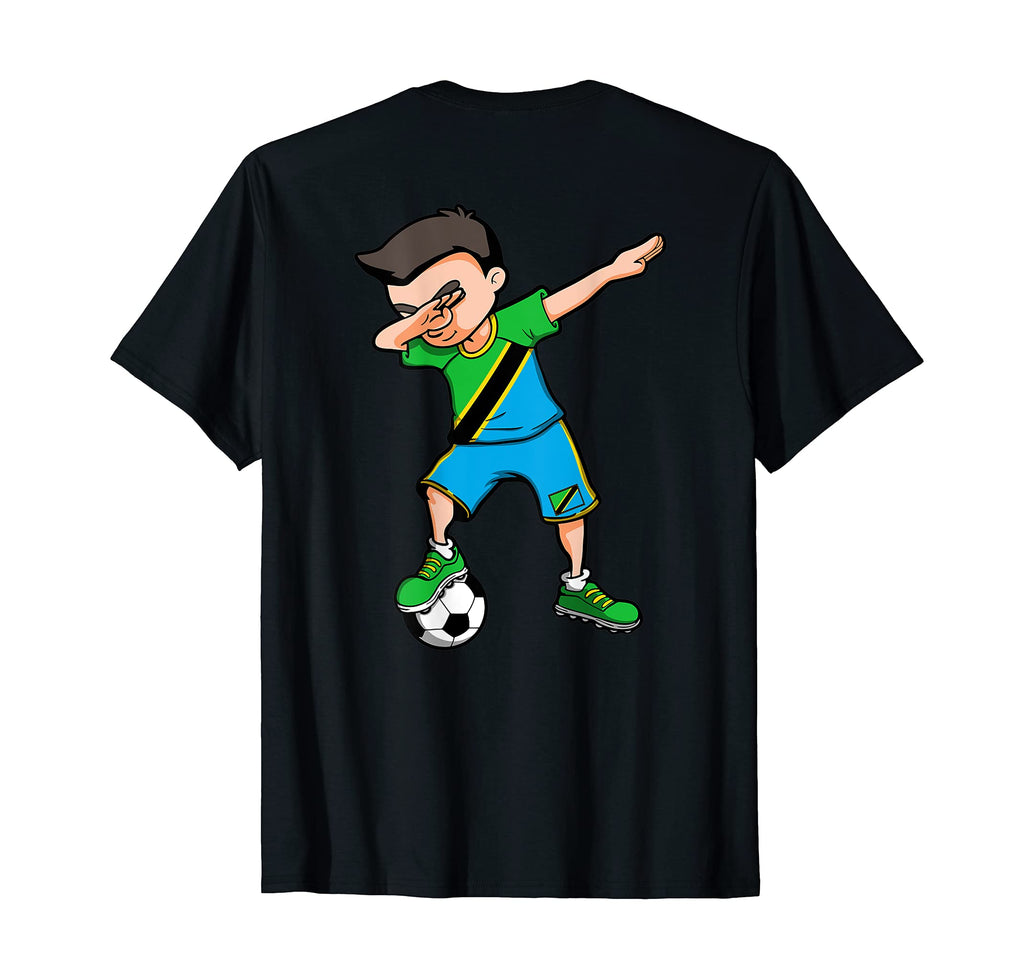 Dabbing Soccer Tanzania Jersey Tanzanian T-Shirt - Streetwear Style Unisex - T-Shirt, Sweatshirt, Hoodie
