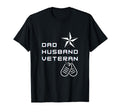 Dad Husband Veteran T-Shirt - Unique Graphic for Adults - T-Shirt, Sweatshirt, Hoodie